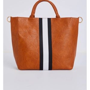 Social Threads x The Motherchic Striped Tote